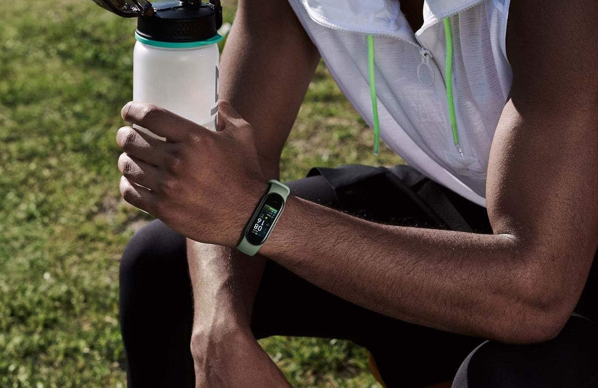Soft Silicone Replacement Bands for Xiaomi Mi Band 6, Mi Band 5, and Amazfit Band 5 - Adjustable Sport Wrist Straps for Men and Women